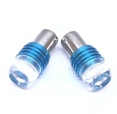CAR LED FLASH 1156 Hi-Power 3W BLUE COLOR 12V DC