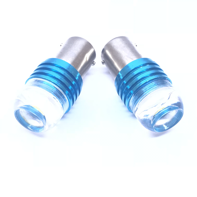 CAR LED FLASH 1156 Hi-Power 3W ICE-BLUE/BLUE 12V DC