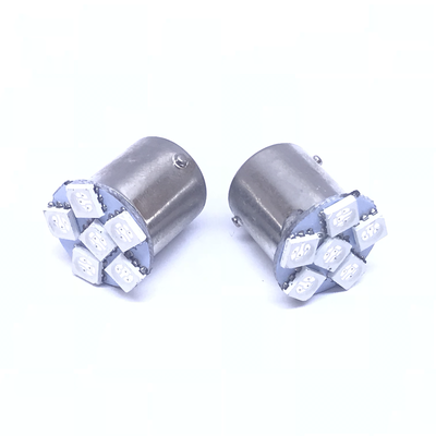 CAR LED 1156 5050SMD 6 LED RED COLOUR  24V DC