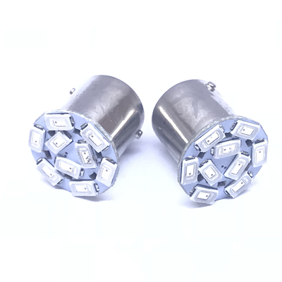 CAR LED 1156 5630SMD 9 LED RED COLOUR  12V DC