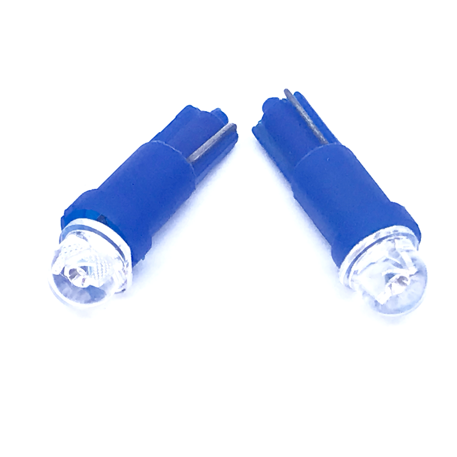 CAR LED T5 LED 4.8mm BLUE COLOR 12V DC