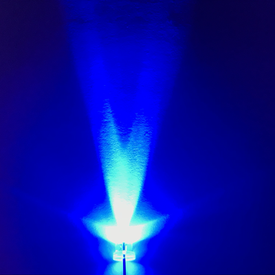 LED 3mm Flashing 2P S/P Red/Blue Color