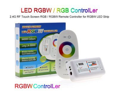 RGBW Controller RF-Remote Touch Screen 2.4G