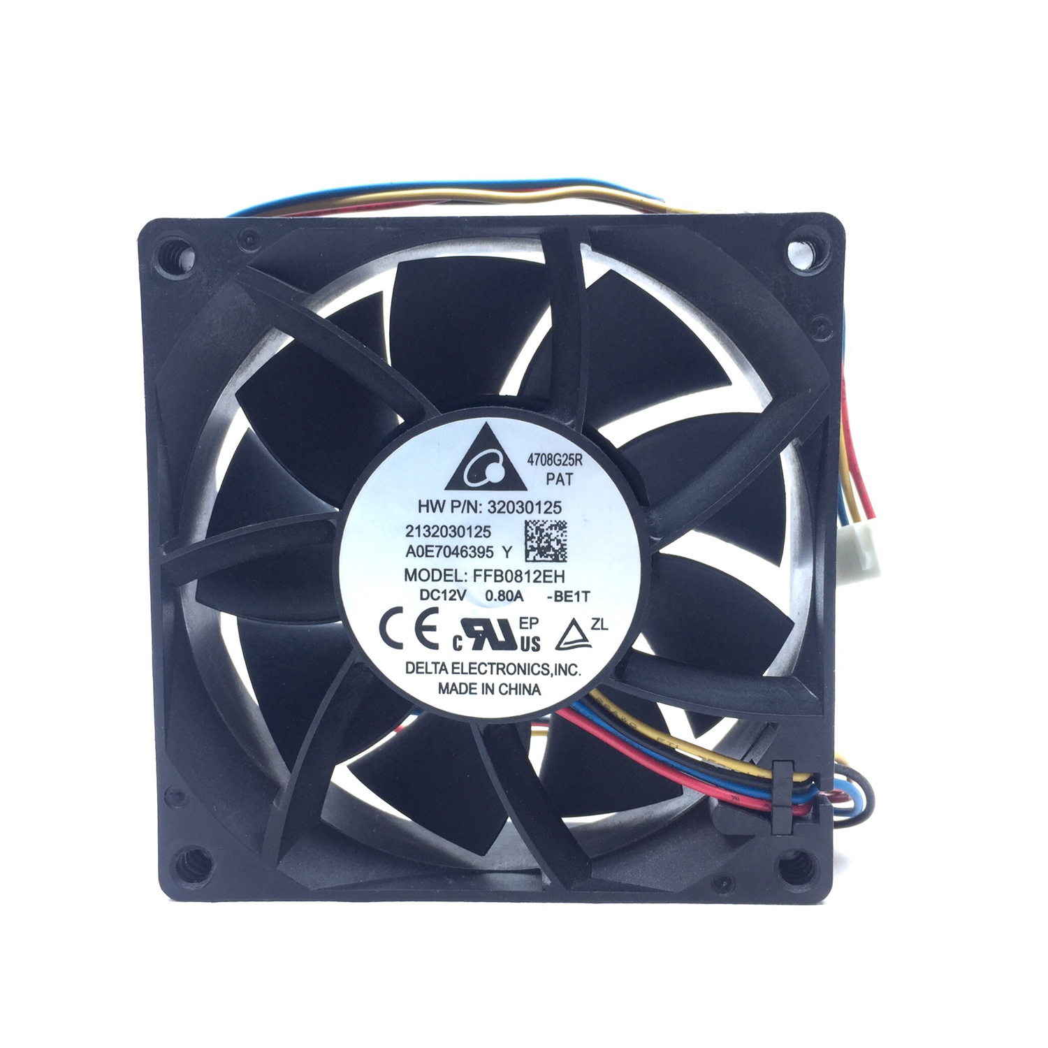 FAN 8025 DC-12V  0.80A