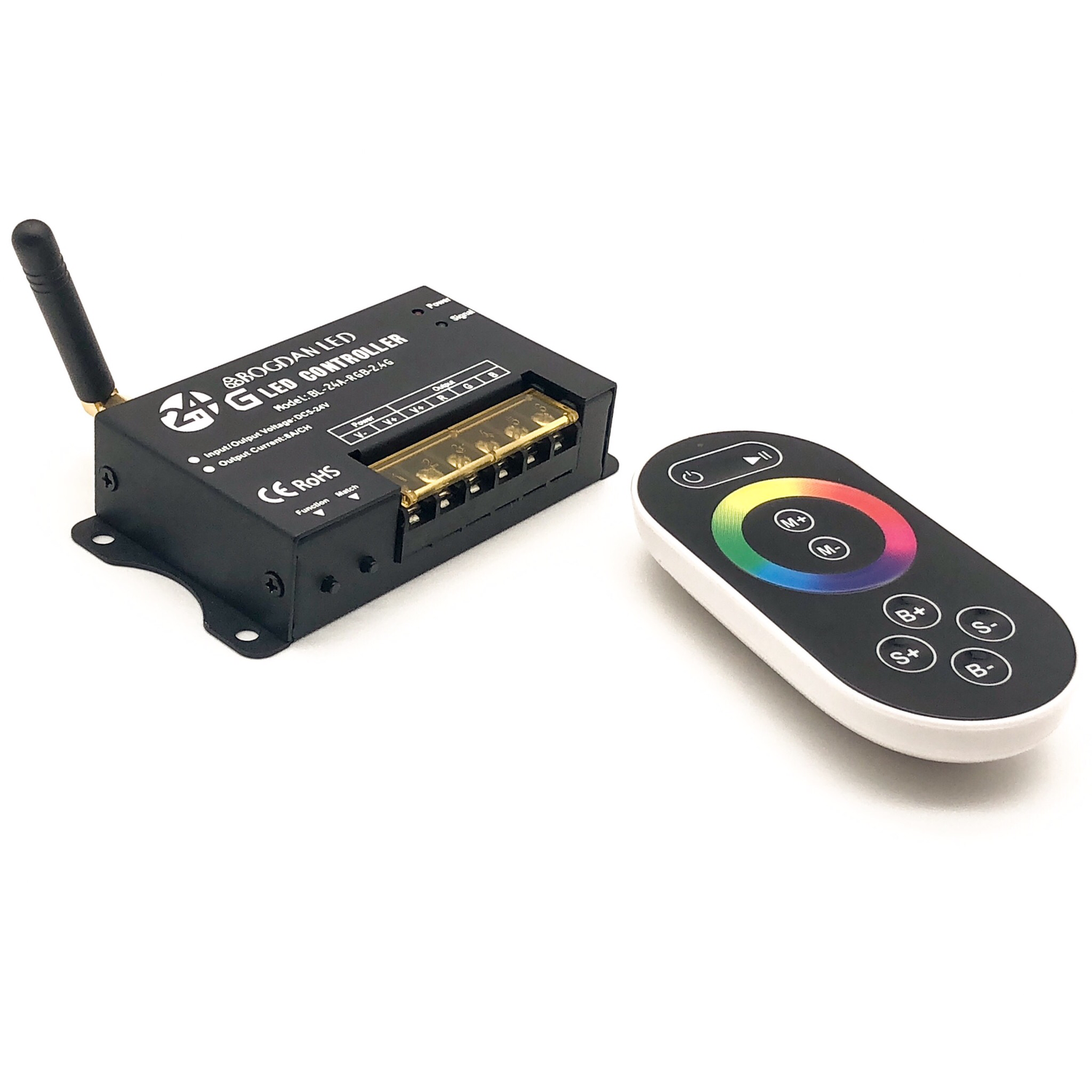 CONTROLLER BL-24A-RGB-2.4G 12VDC BOGDAN LED CONTROLLER BL-24A-RGB-2.4G 12VDC BOGDAN LED