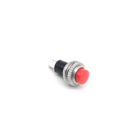PUSH ON - RELEASE OFF Top screw 2P Red
