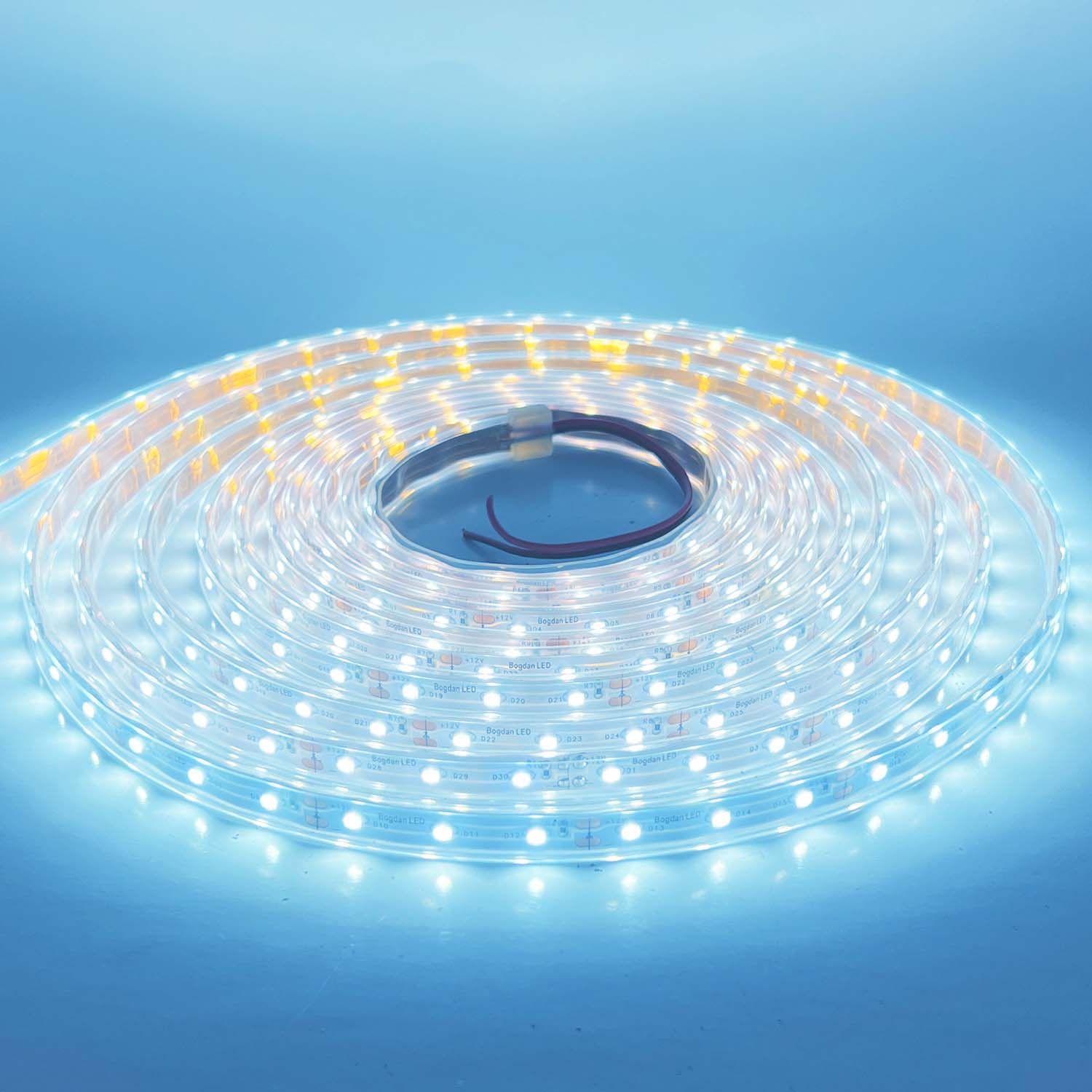 LED STRIP A3528-9000K DC-12V IP67 BOGDAN LED