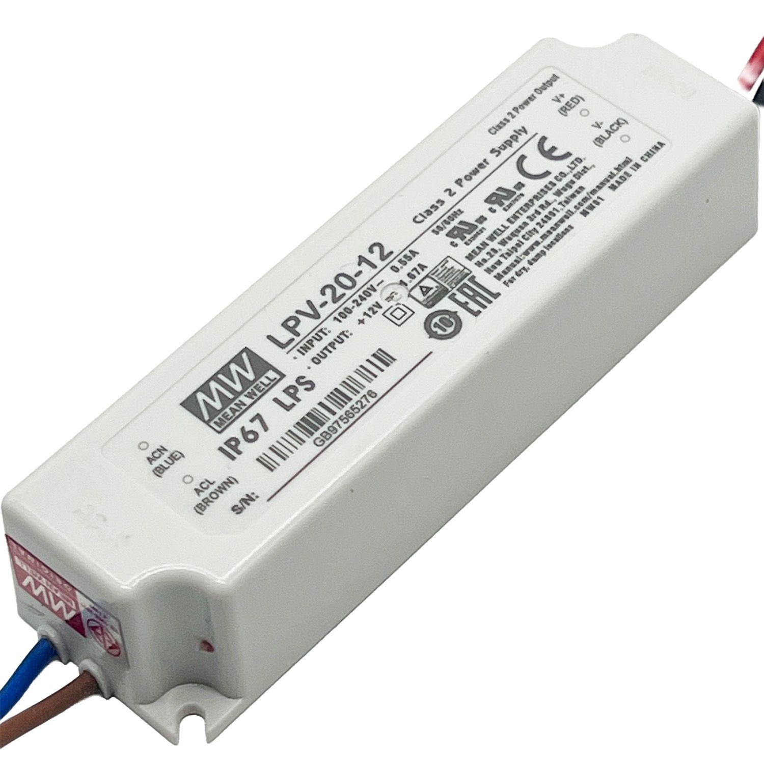 POWER SUPPLY LPV-20-12