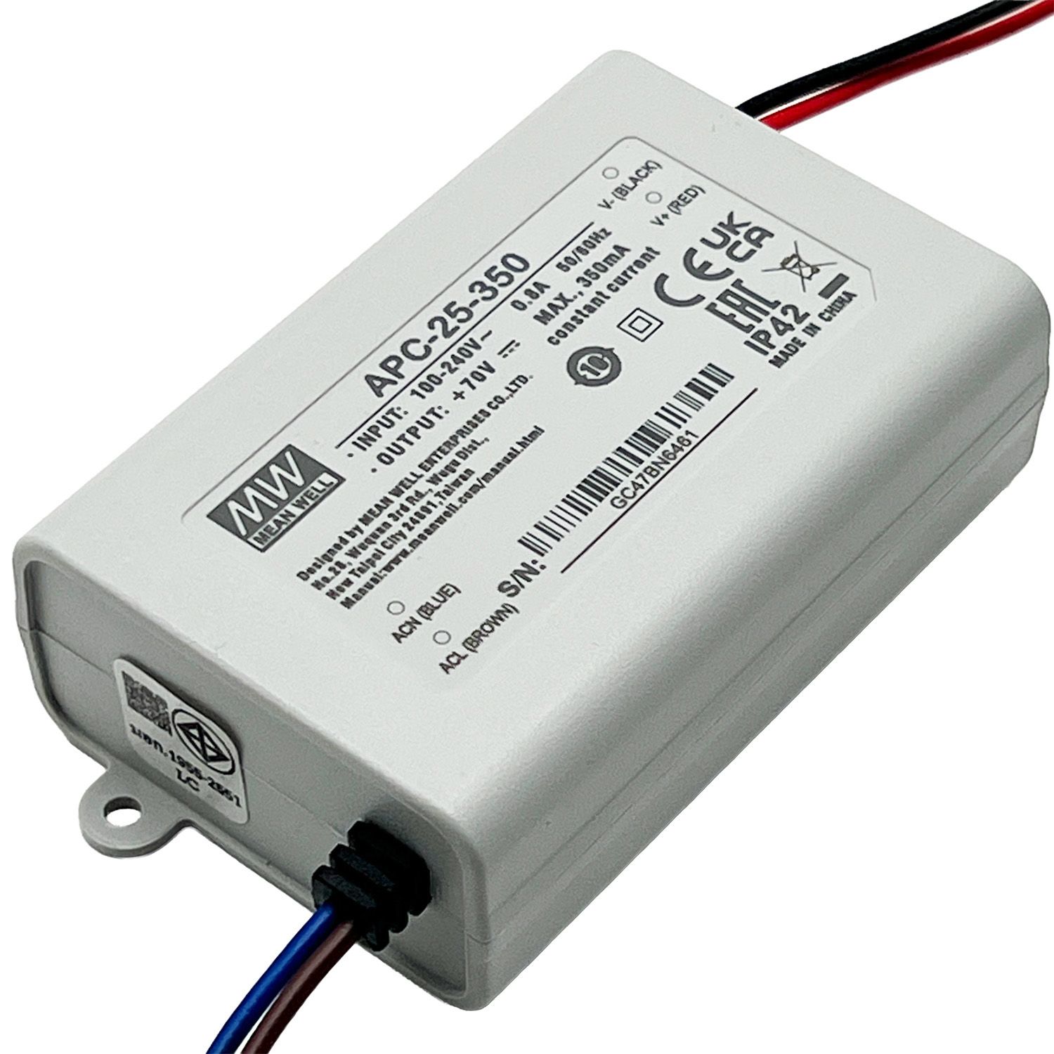 LED DRIVER APC-25-350