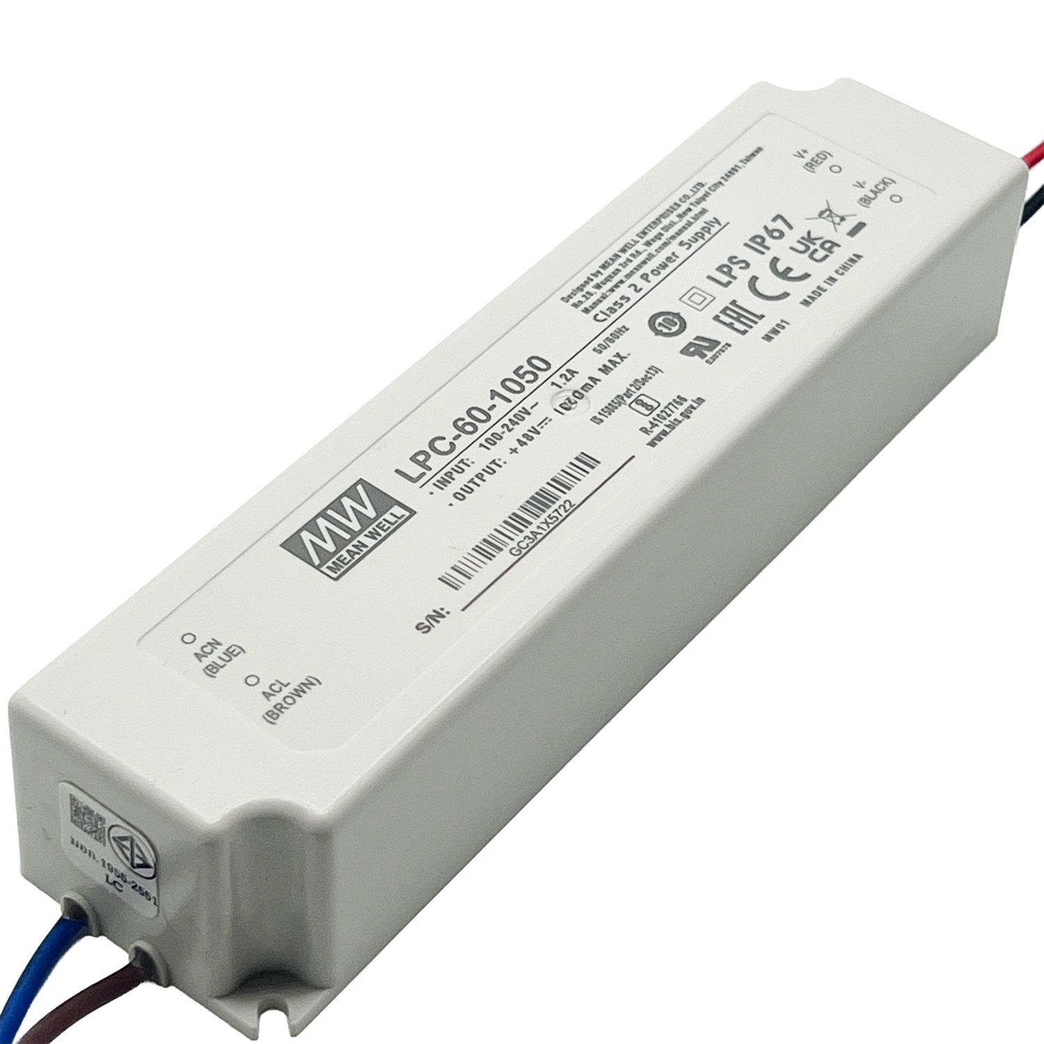 LED DRIVER LPC-60-1050