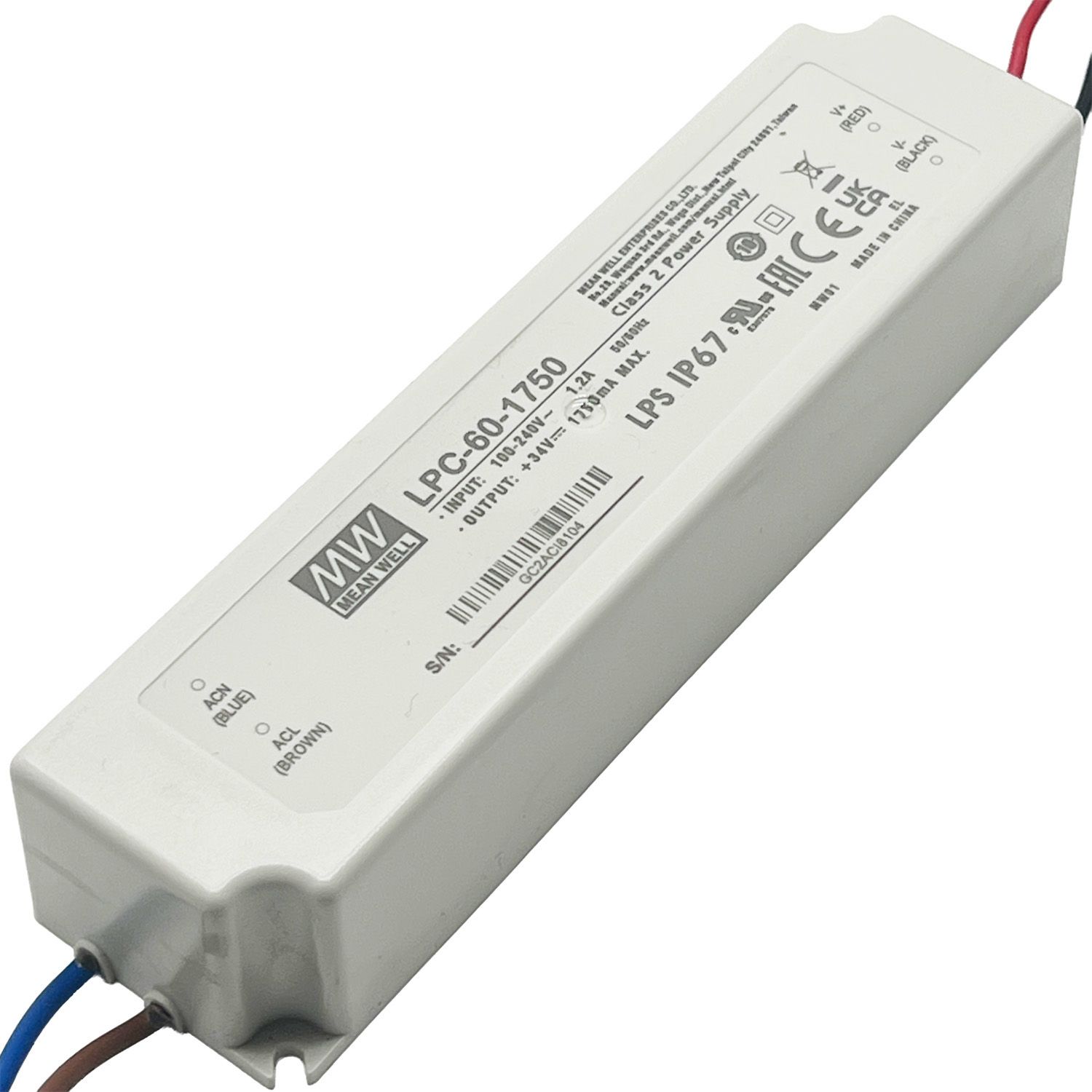 LED DRIVER LPC-60-1750