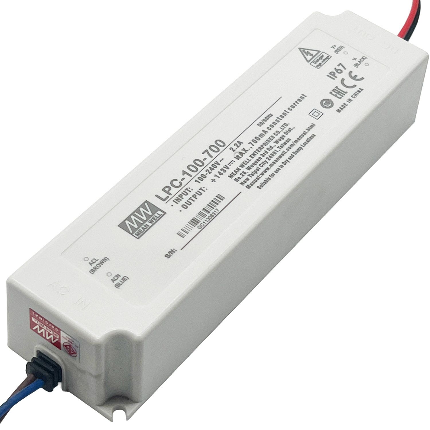 LED DRIVER LPC-100-700