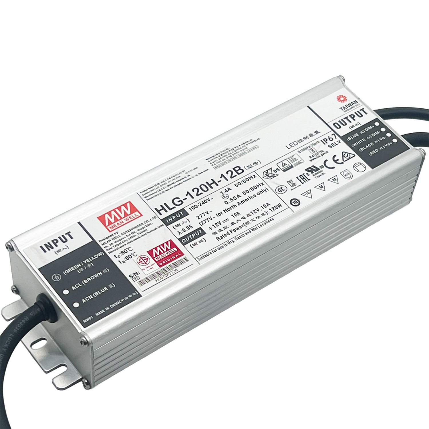 POWER SUPPLY HLG-120H-12B