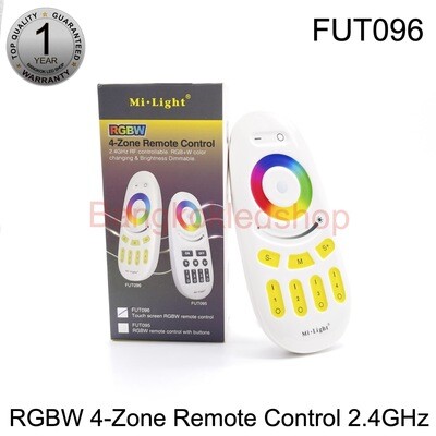2.4GHz 4 Zone Touch RF RGBW Remote Control