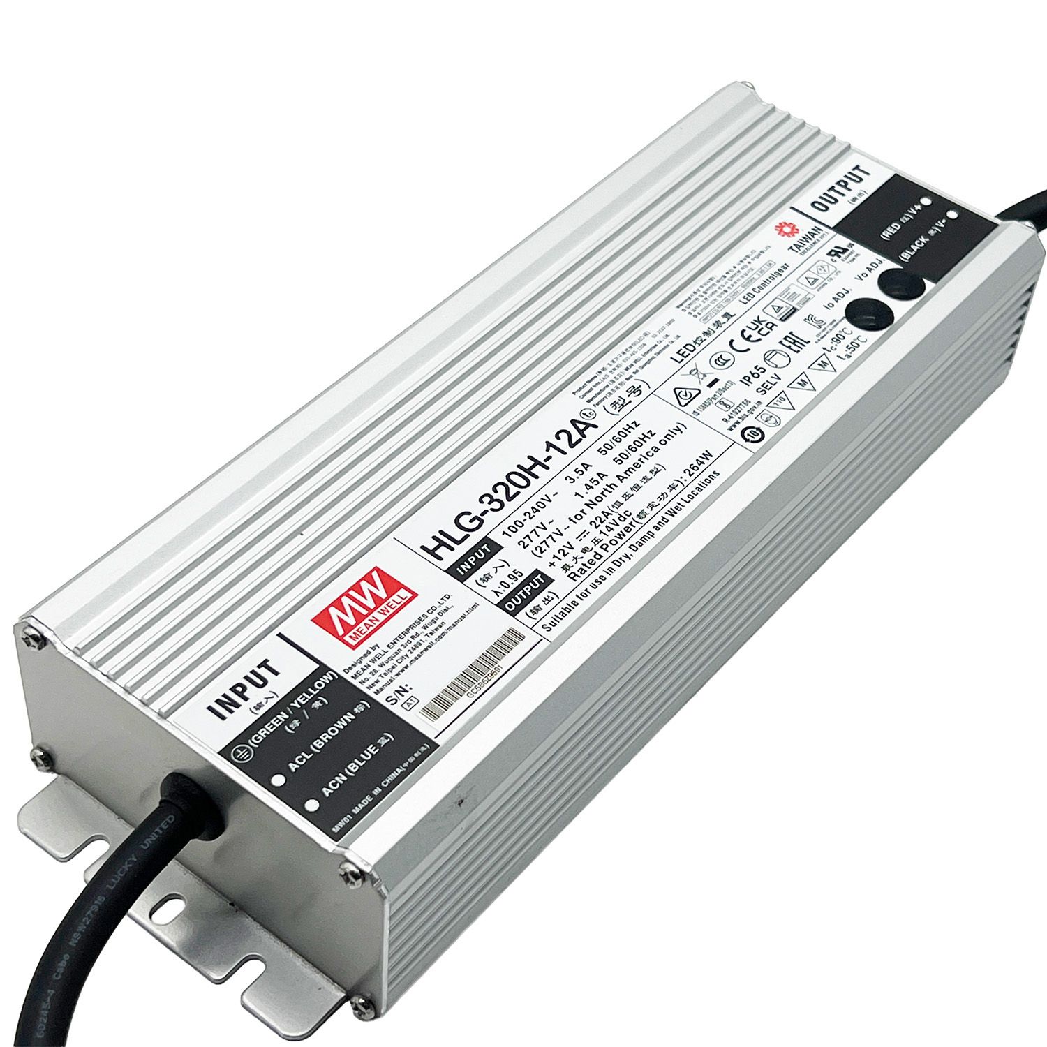POWER SUPPLY HLG-320H-12A