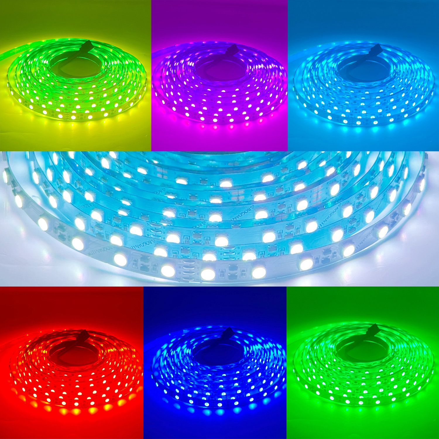 LED STRIP K-AA-CC-5050-RGB DC-24V IP20 BOGDAN LED