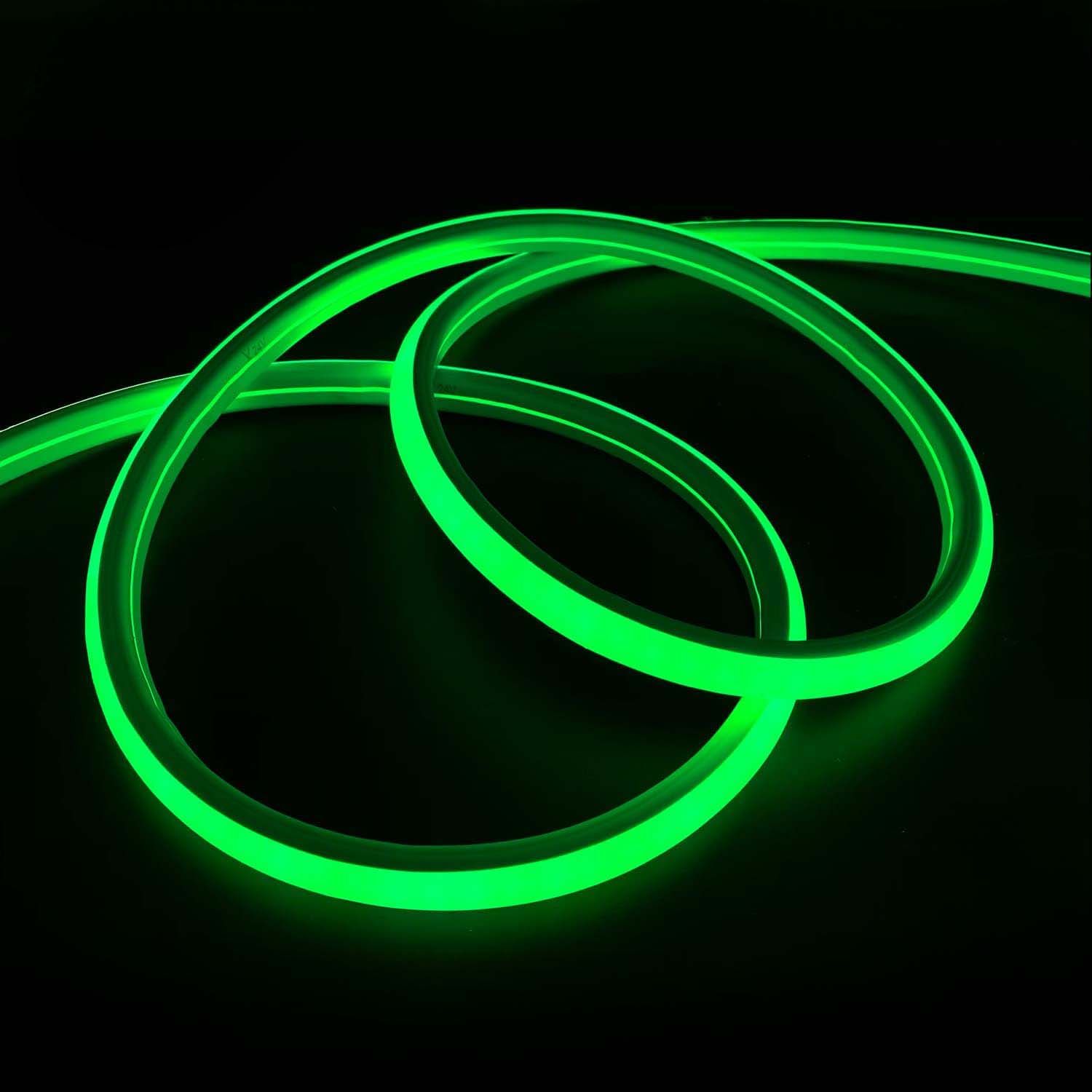 LED NEON FLEX GREEN DC-24V 15M BOGDAN LED