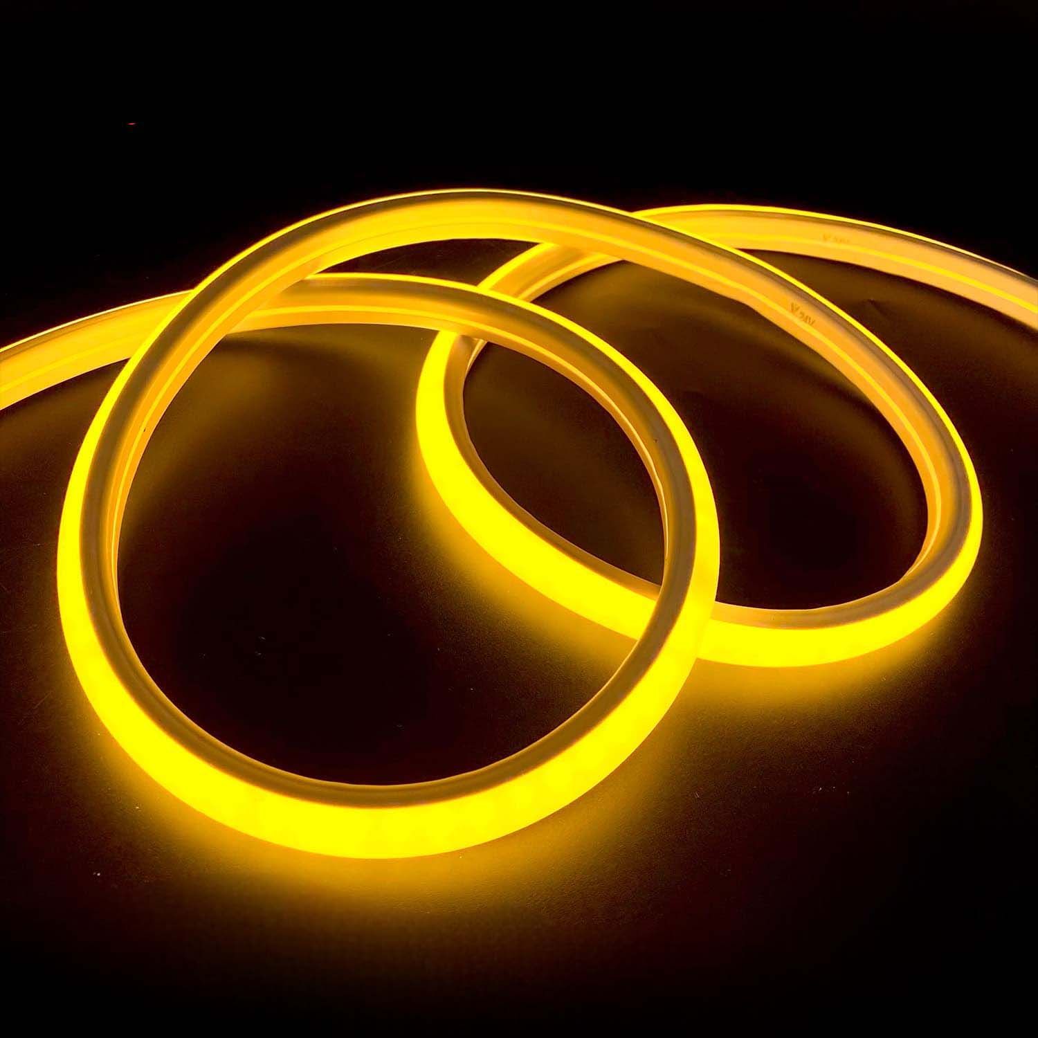 LED NEON FLEX YELLOW DC-24V 15M BOGDAN LED