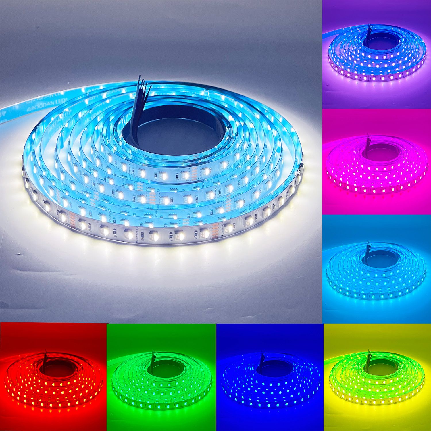 LED STRIP K-AA5050-RGB&amp;6500K DC-24V IP20 BOGDAN LED