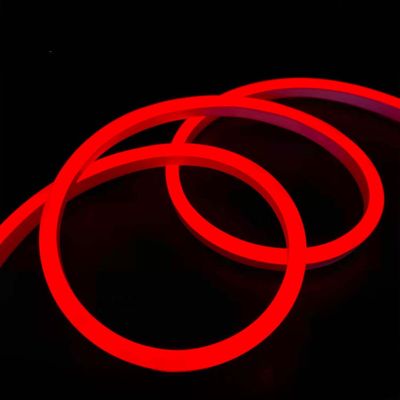 12V DC LED Neon Flex - 8x16mm Red