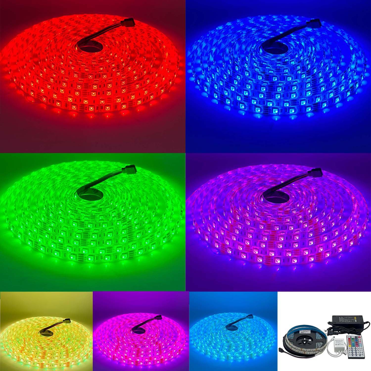 LED STRIP 5050 RGB SET 5M DC-12V