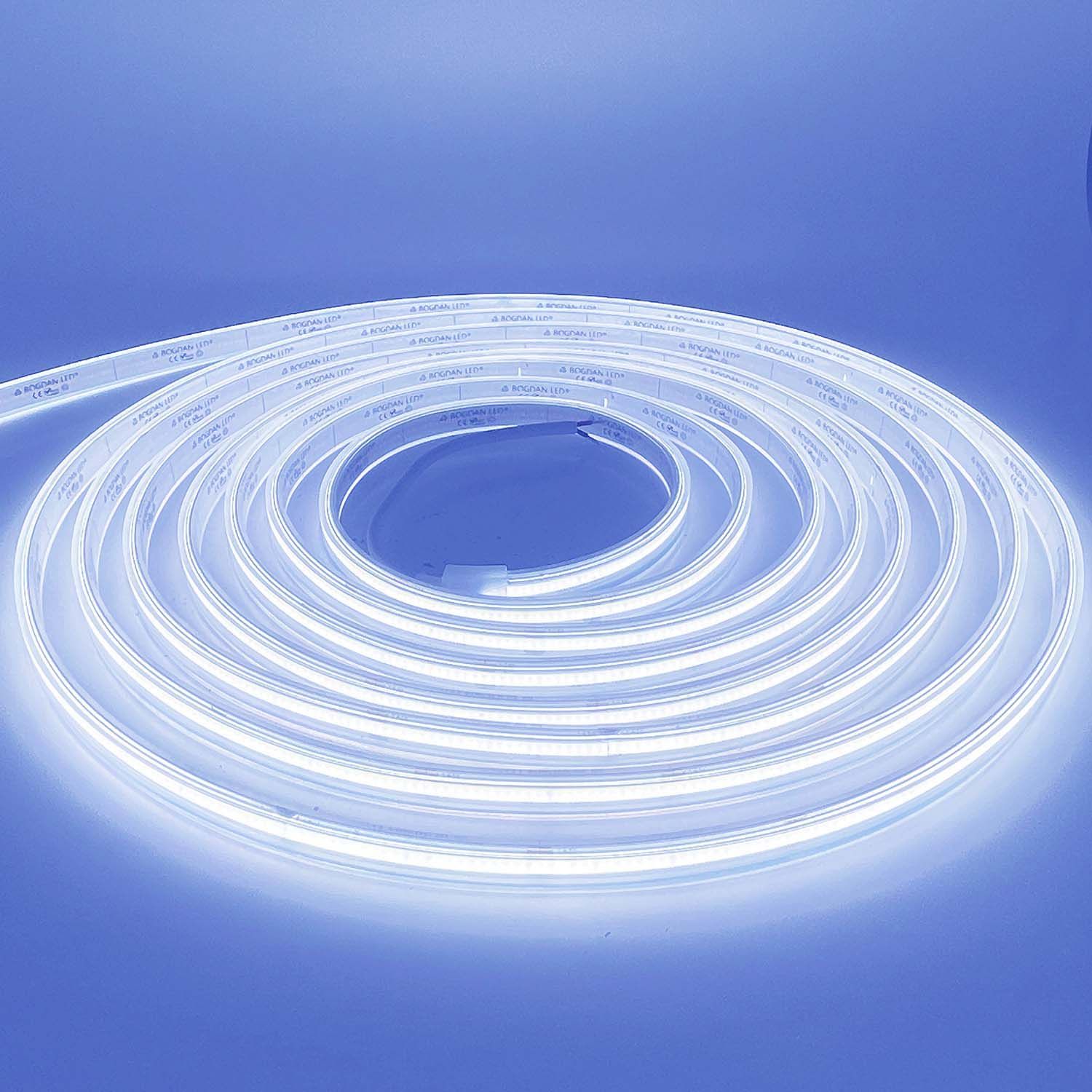 LED STRIP E-AA0830-COB-25000K DC24V IP67 BOGDAN LED