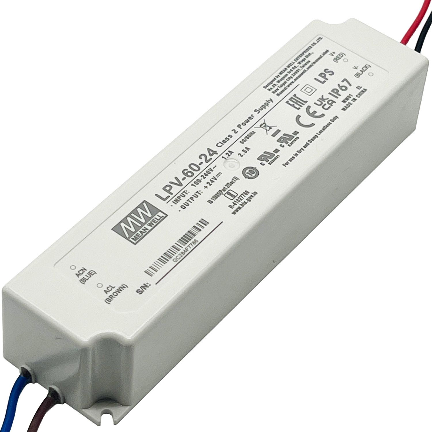 POWER SUPPLY LPV-60-24