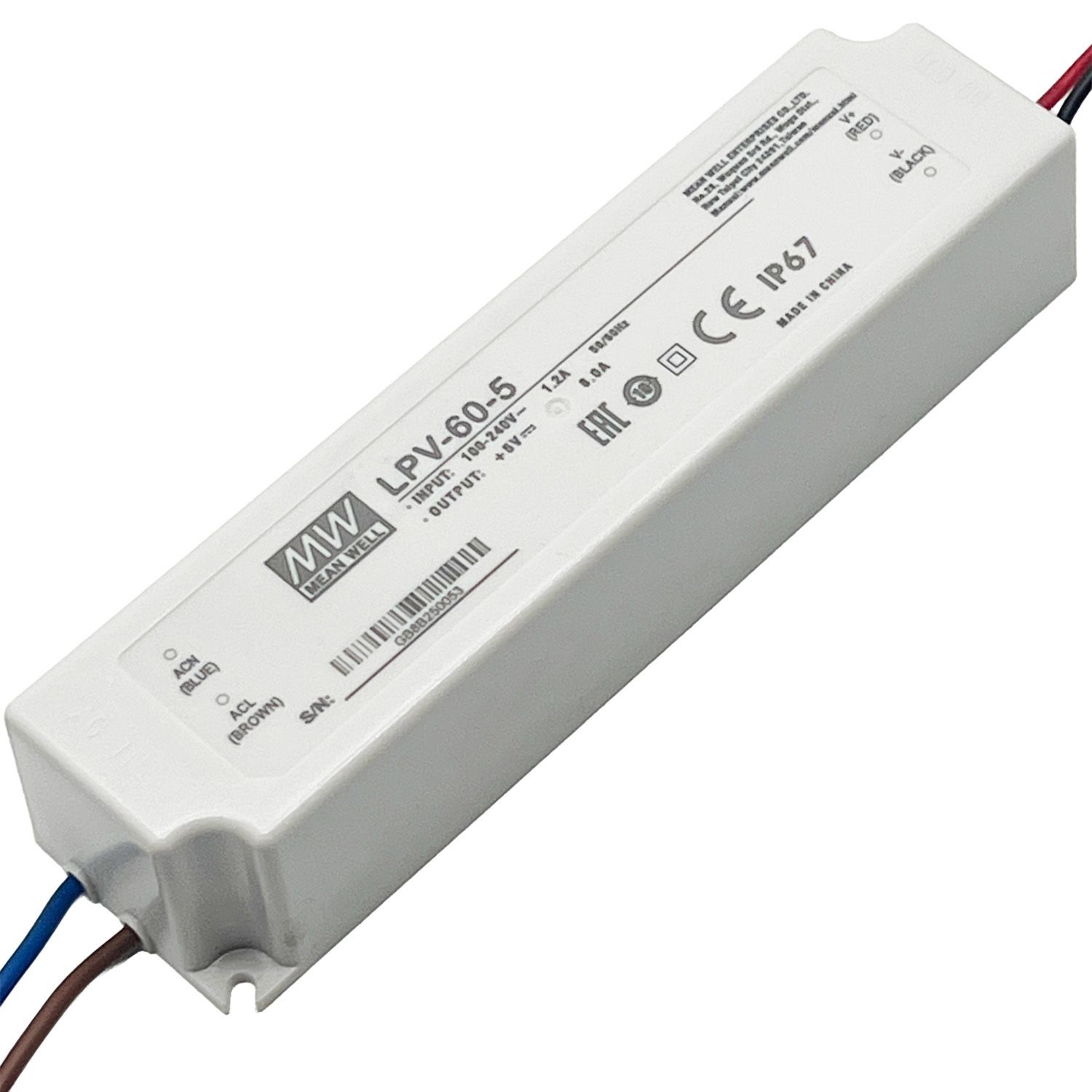 POWER SUPPLY LPV-60-5