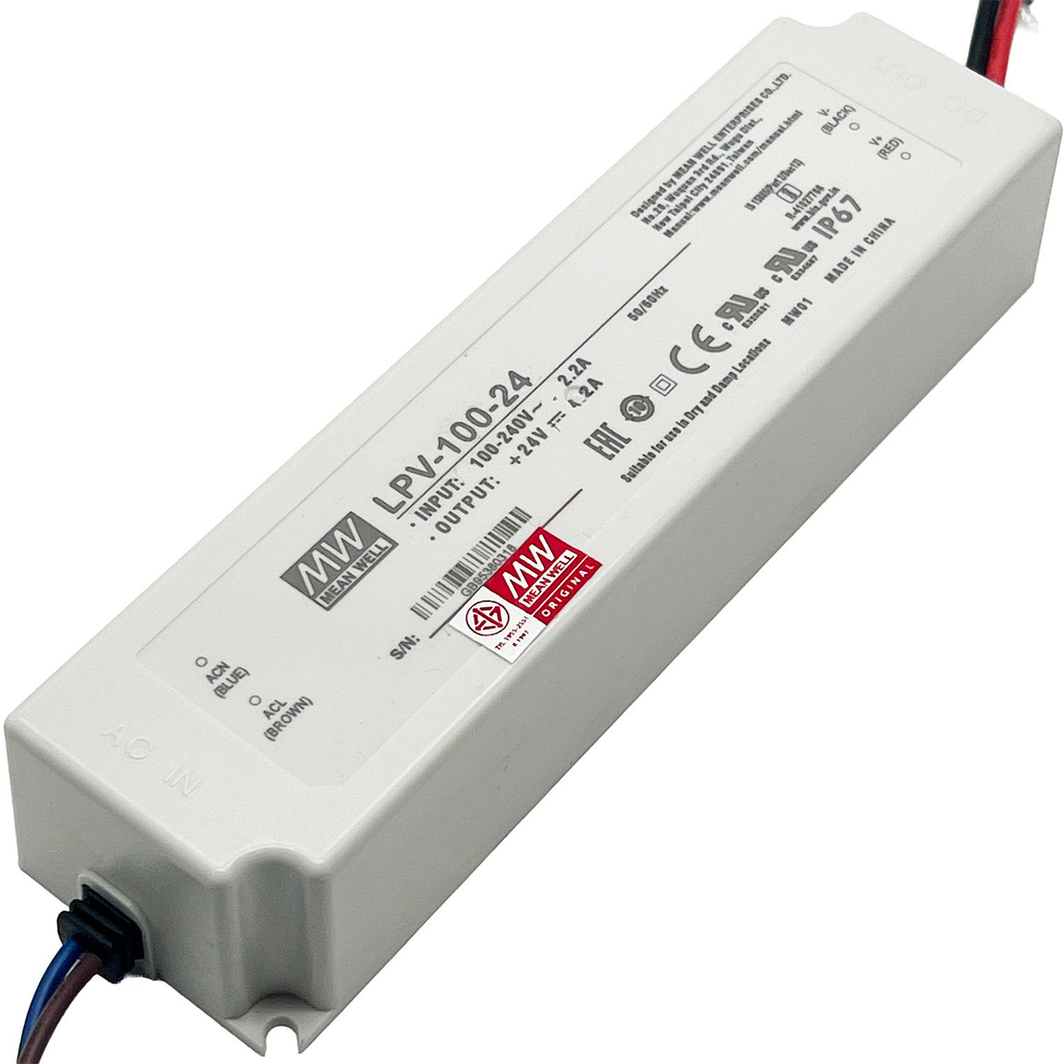 POWER SUPPLY LPV-100-24