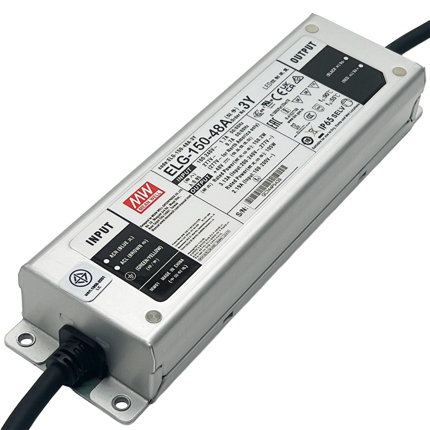 LED DRIVER  ELG-150-48A 3Y