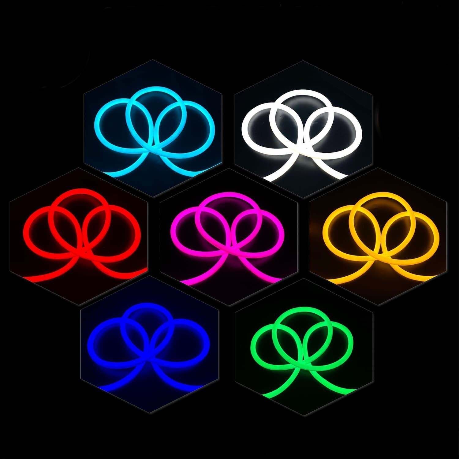 24V DC LED Neon Flex-16mm 360° RGB