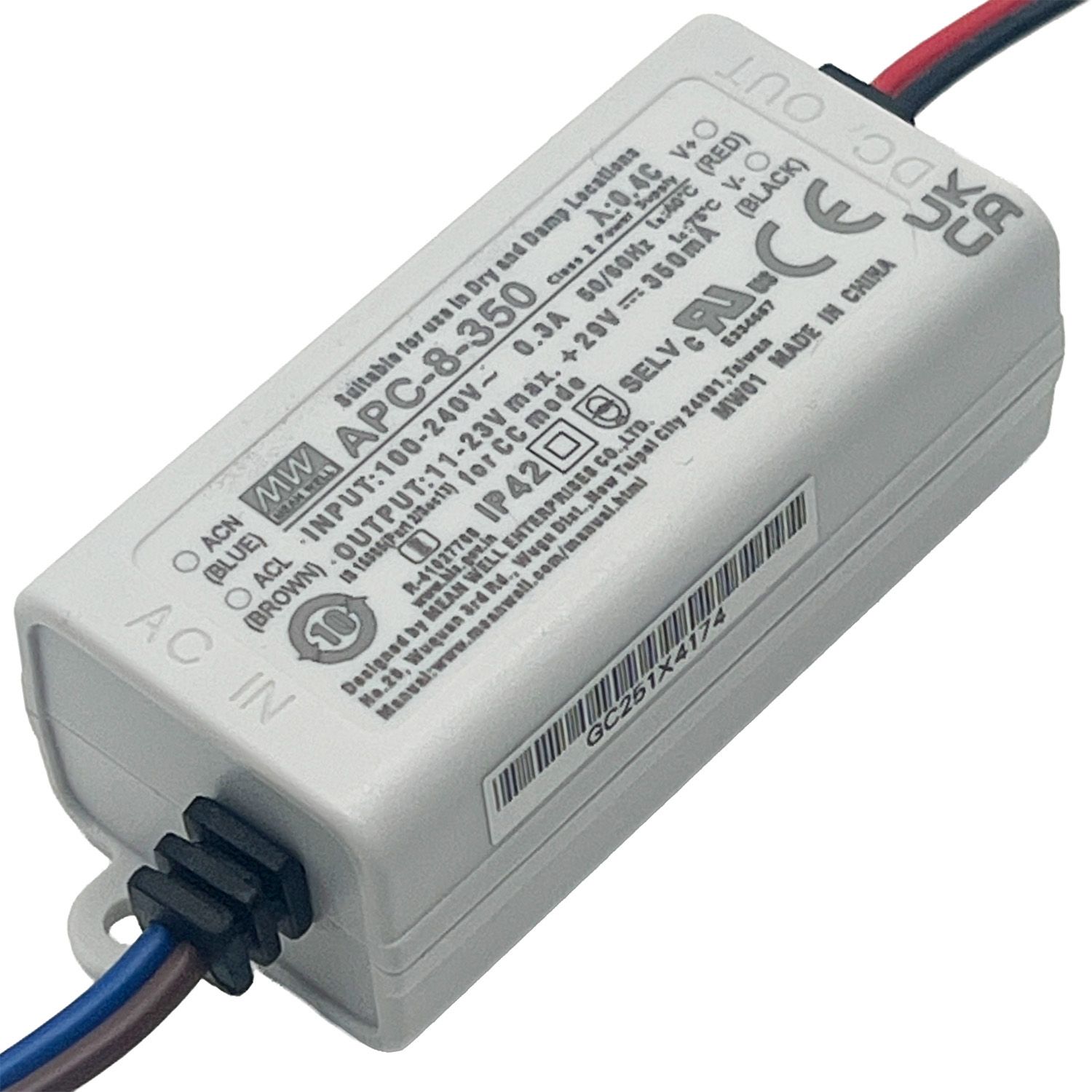 LED DRIVER APC-8-350