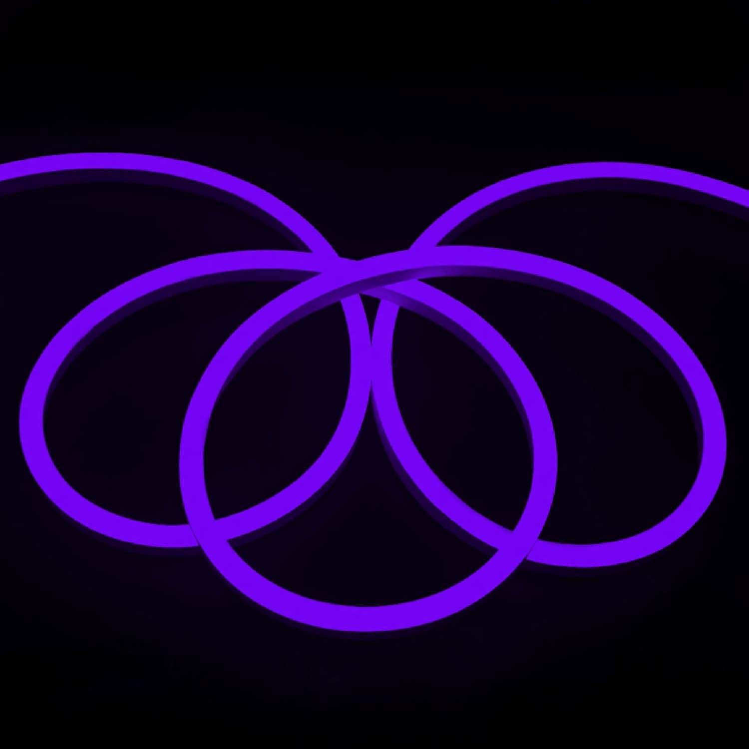 LED Neon Flex 9x16mm 12V Violet