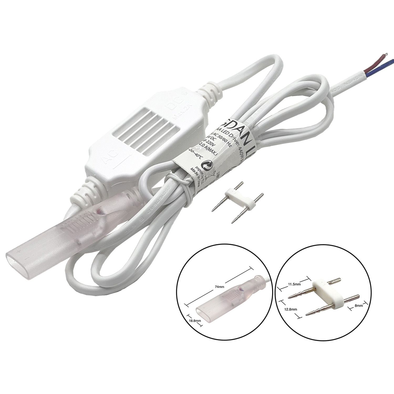 LED DRIVER BL-V-AA 440W IP65 ROPE LIGHT