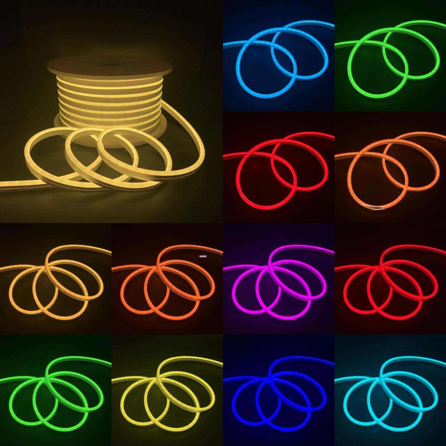 LED NEON FLEX 8x16mm RGB DC-24V 1M BOGDAN LED