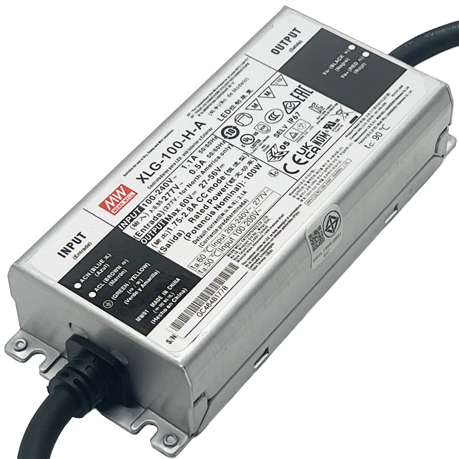 LED DRIVER XLG-100-H-A