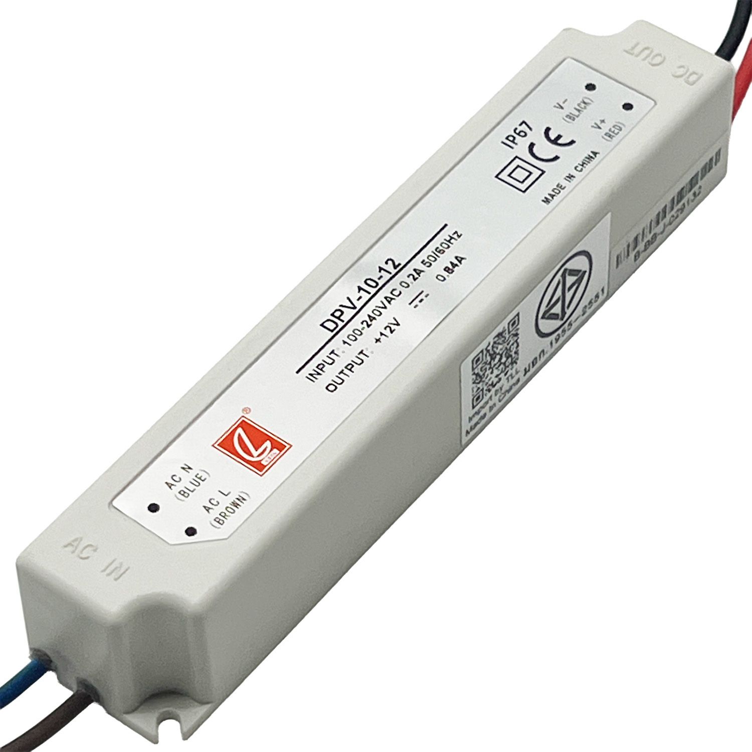 CHUANGLIAN DPV-10-12 LED Driver 10W 12V 0.8A DIN Rail