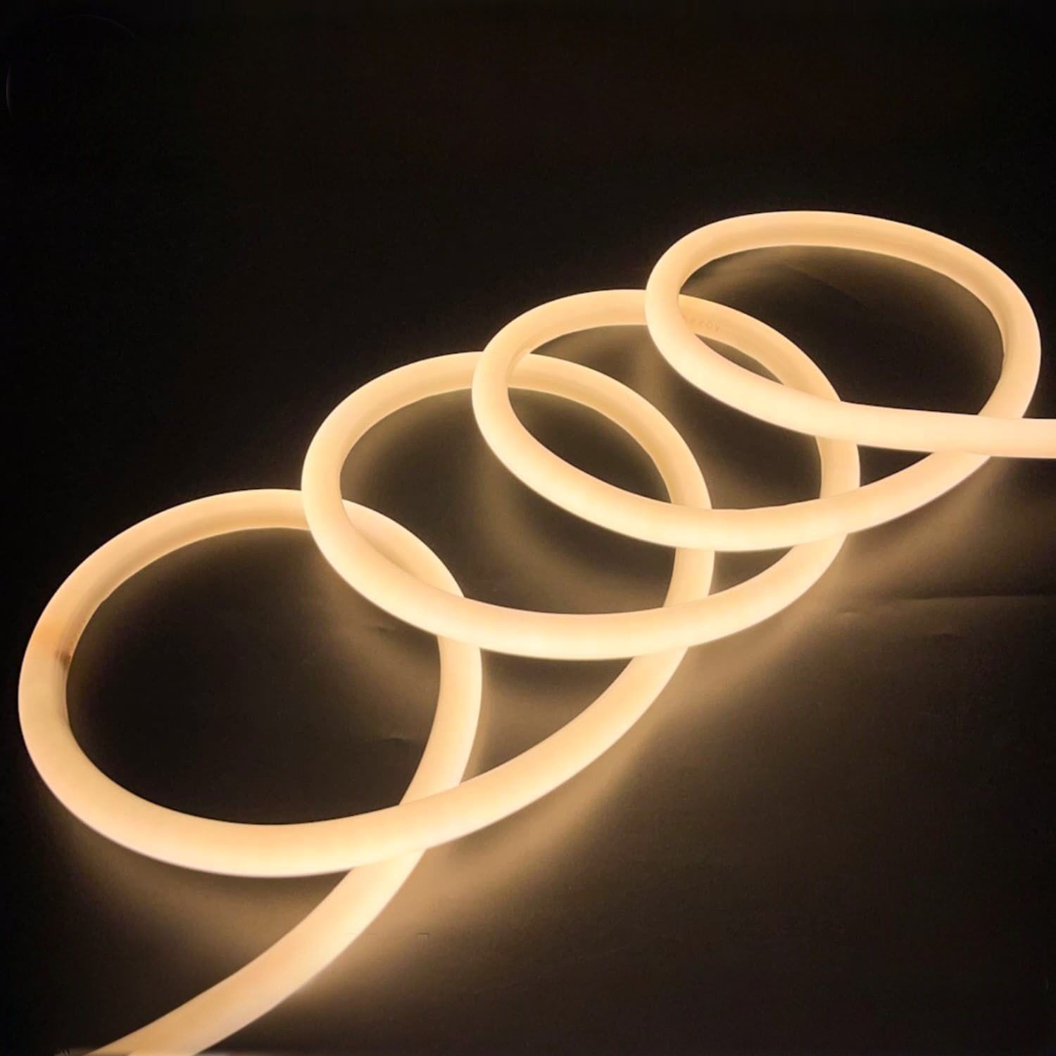 LED Neon Flex-14mm 360° 220V AC Warm white