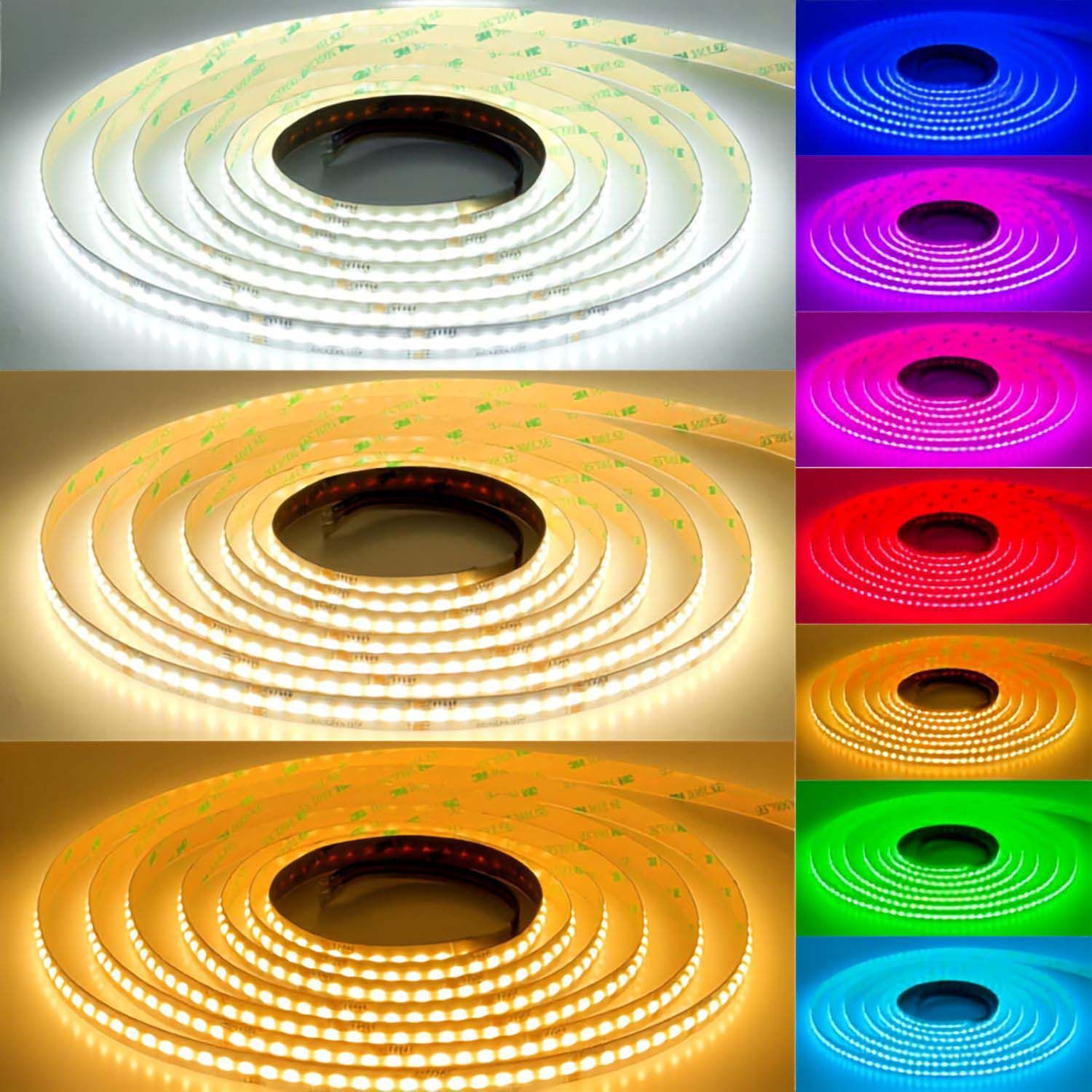 LED STRIP E-AA0830-COB-630-RGBWC DC-24V IP20 BOGDAN LED