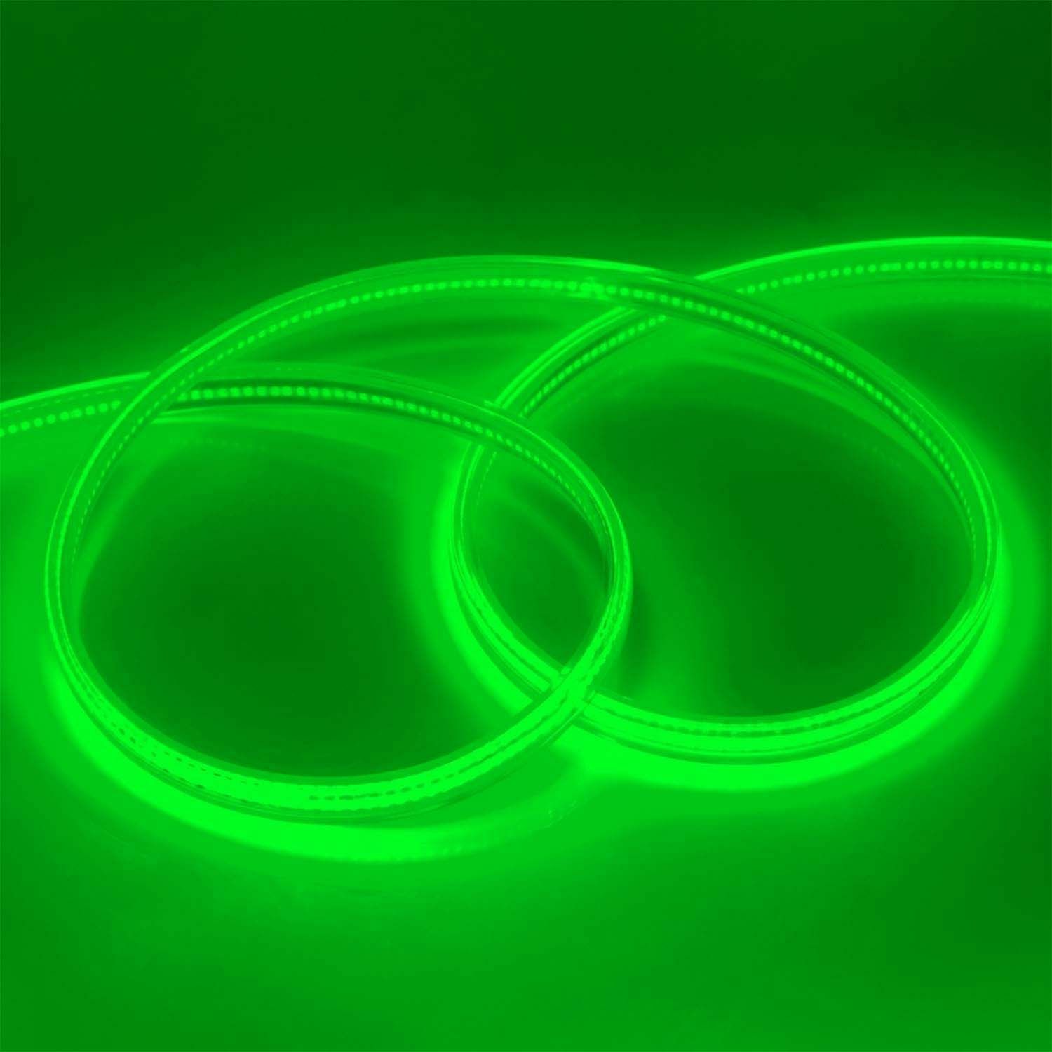 LED ROPE LIGHT COB-280-7.2W-220V Green