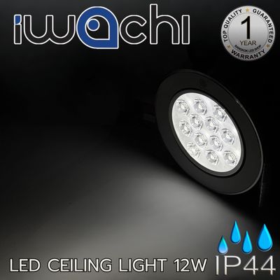 LED CEILINGLIGHT 12W 13.5cm x 13.5 cm IP44 สีขาว