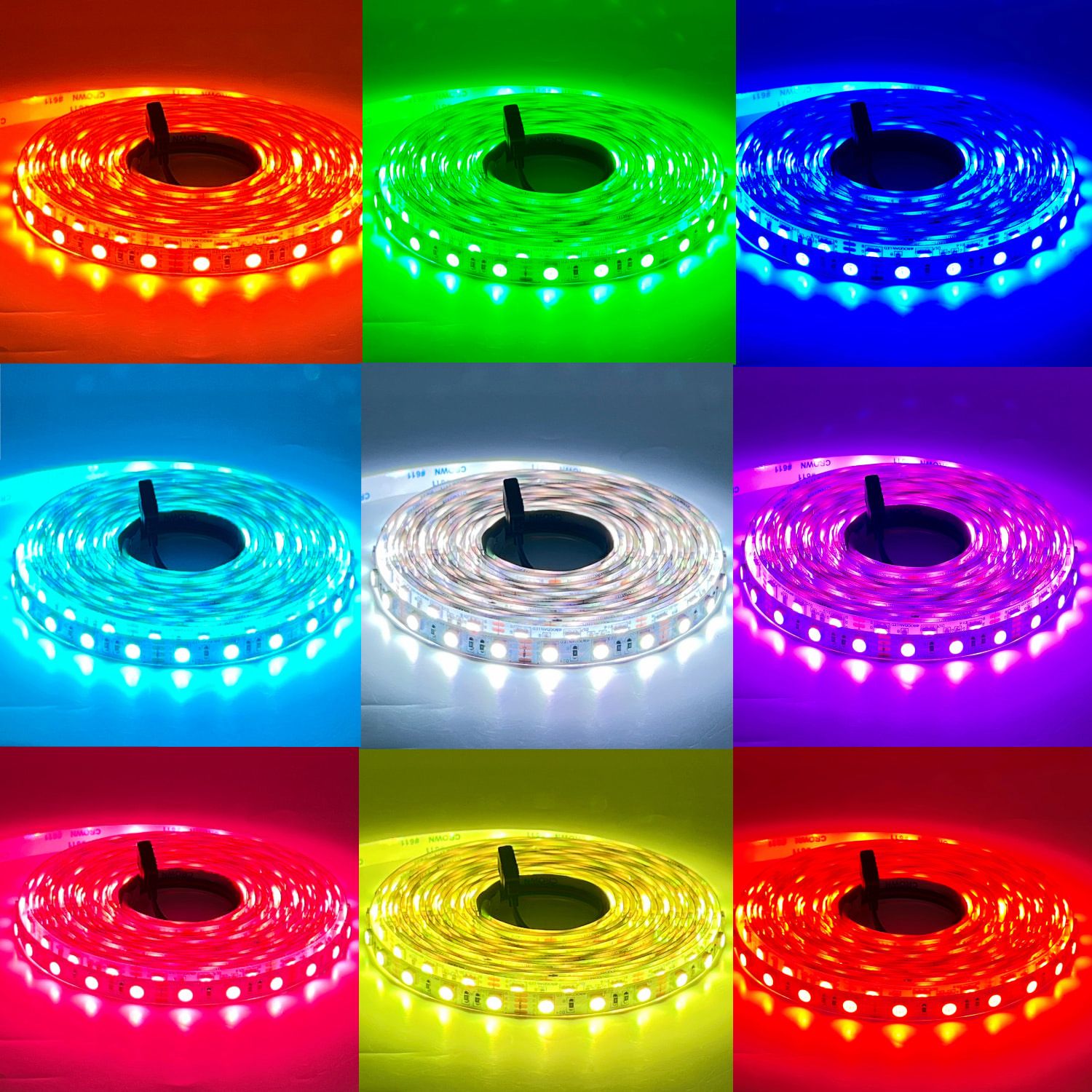 LED STRIP AA5050-RBG 12V IP20 300LED
