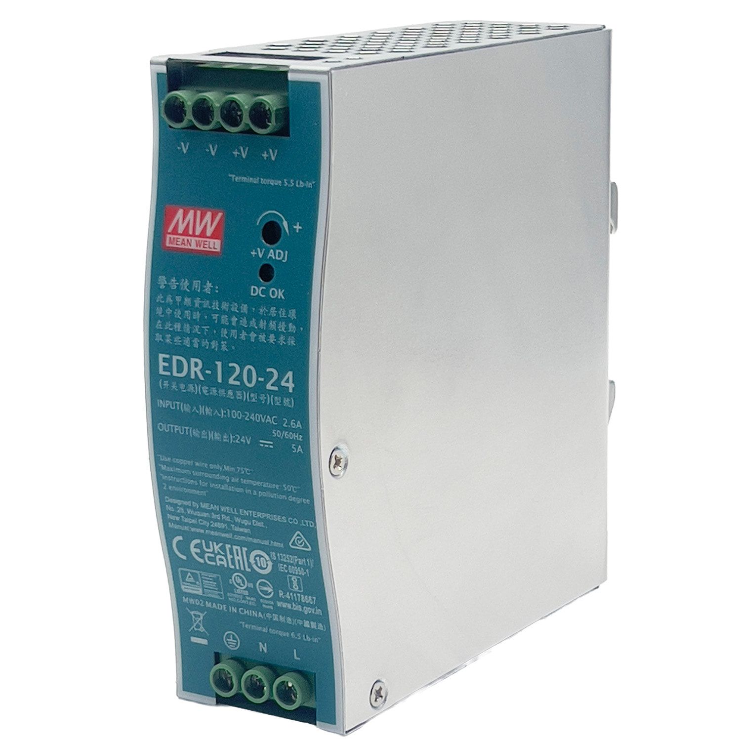Power Supply EDR-120-24