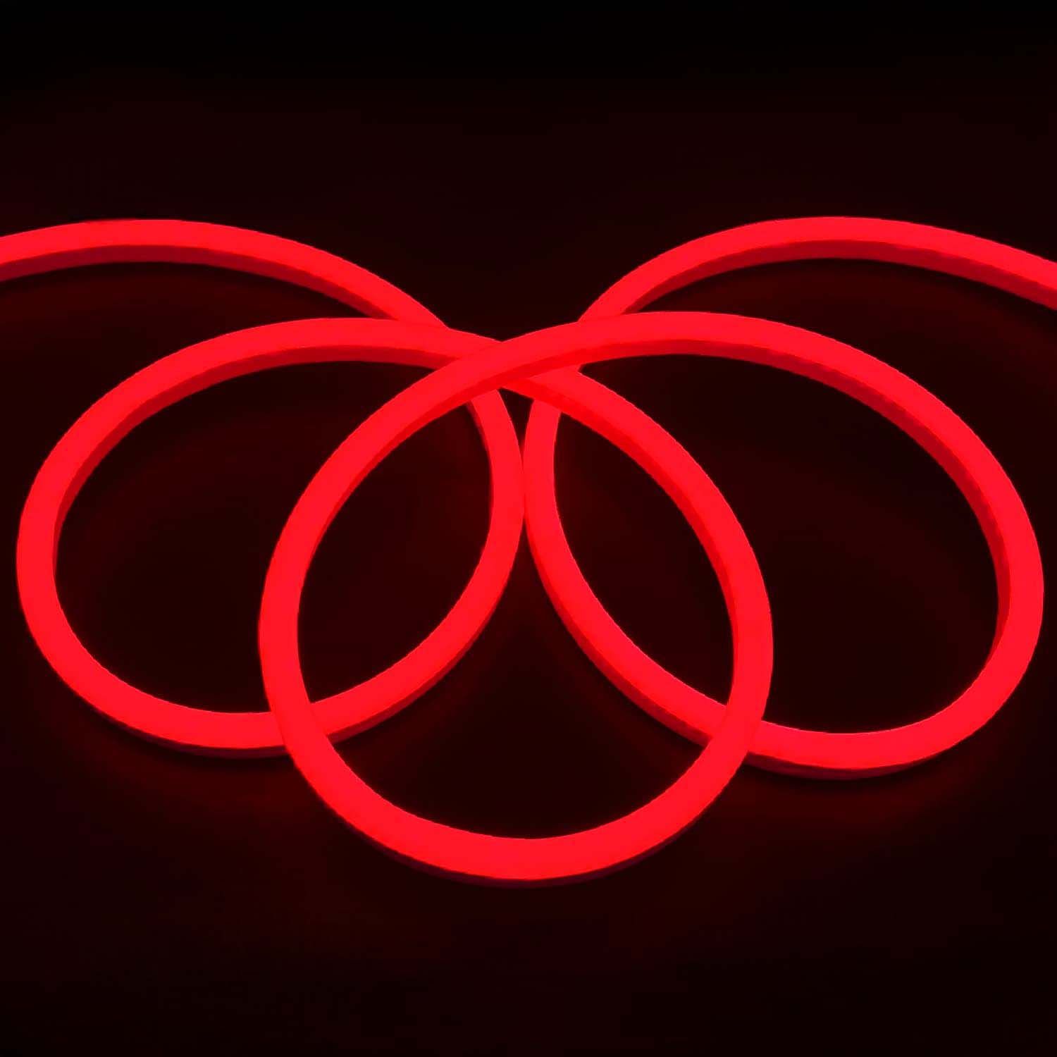 LED Neon Flex 9x16mm 12V Red