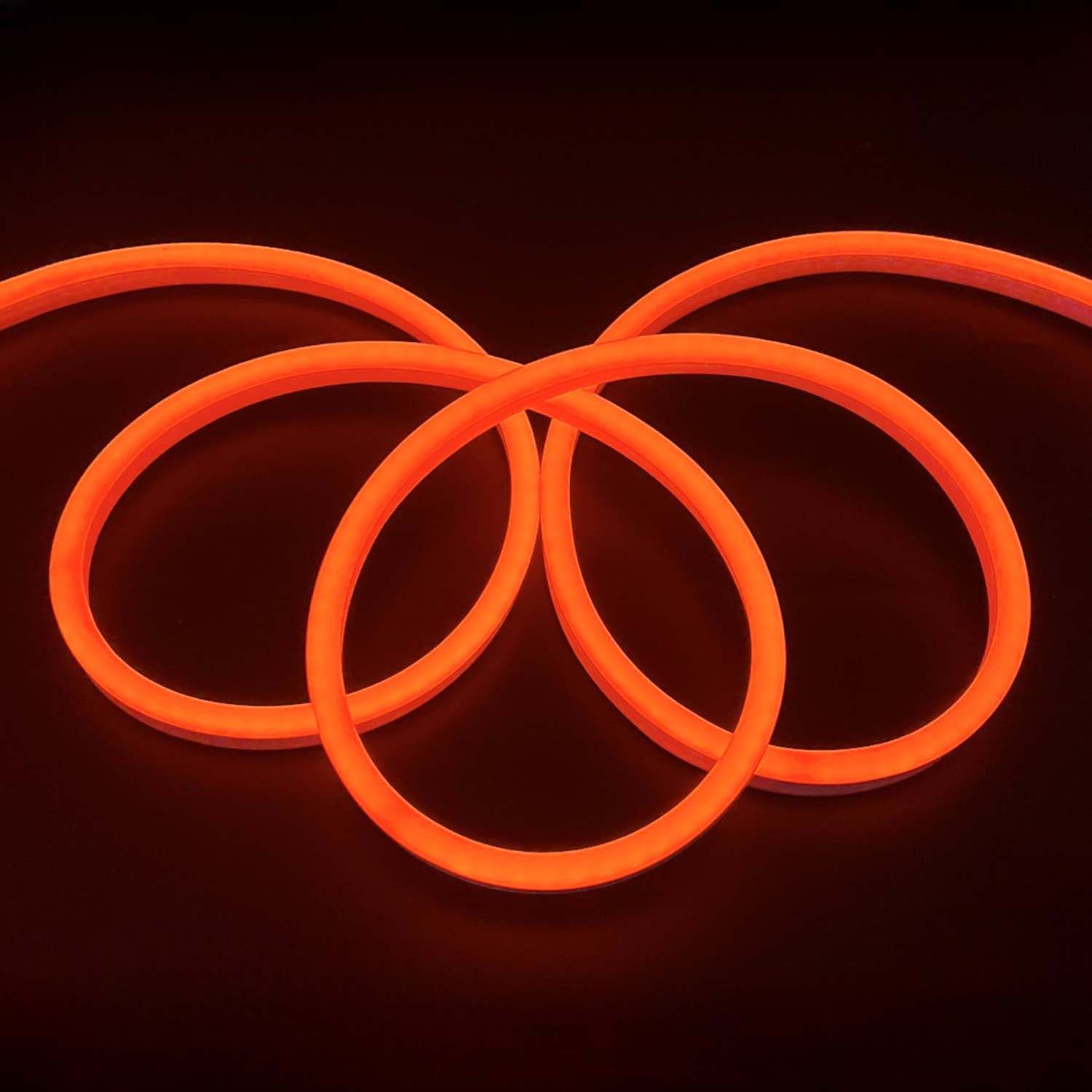LED Neon Flex 9x16mm 12V Orange
