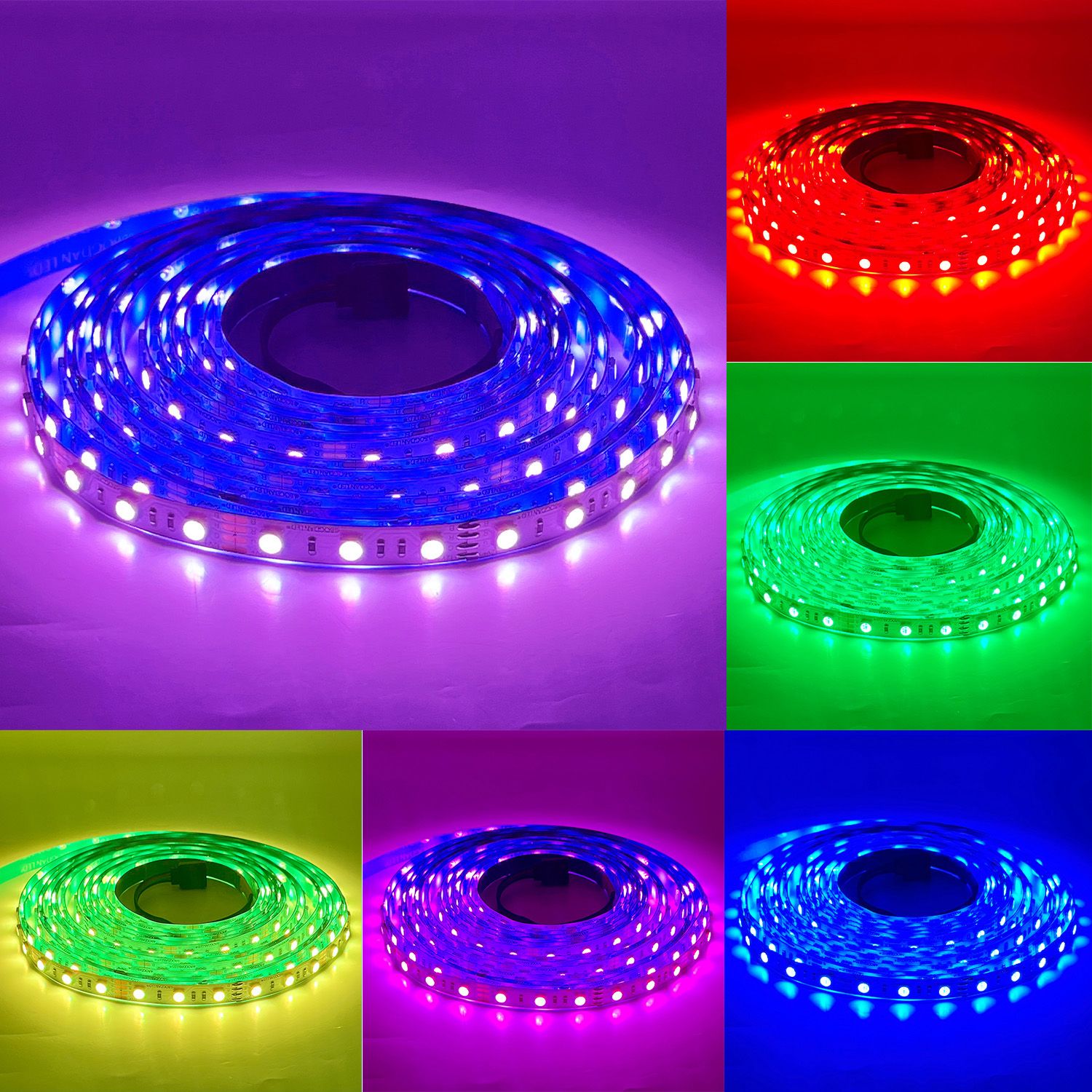 LED STRIP K-AA5050-RGB IP20 DC-12V BOGDAN LED