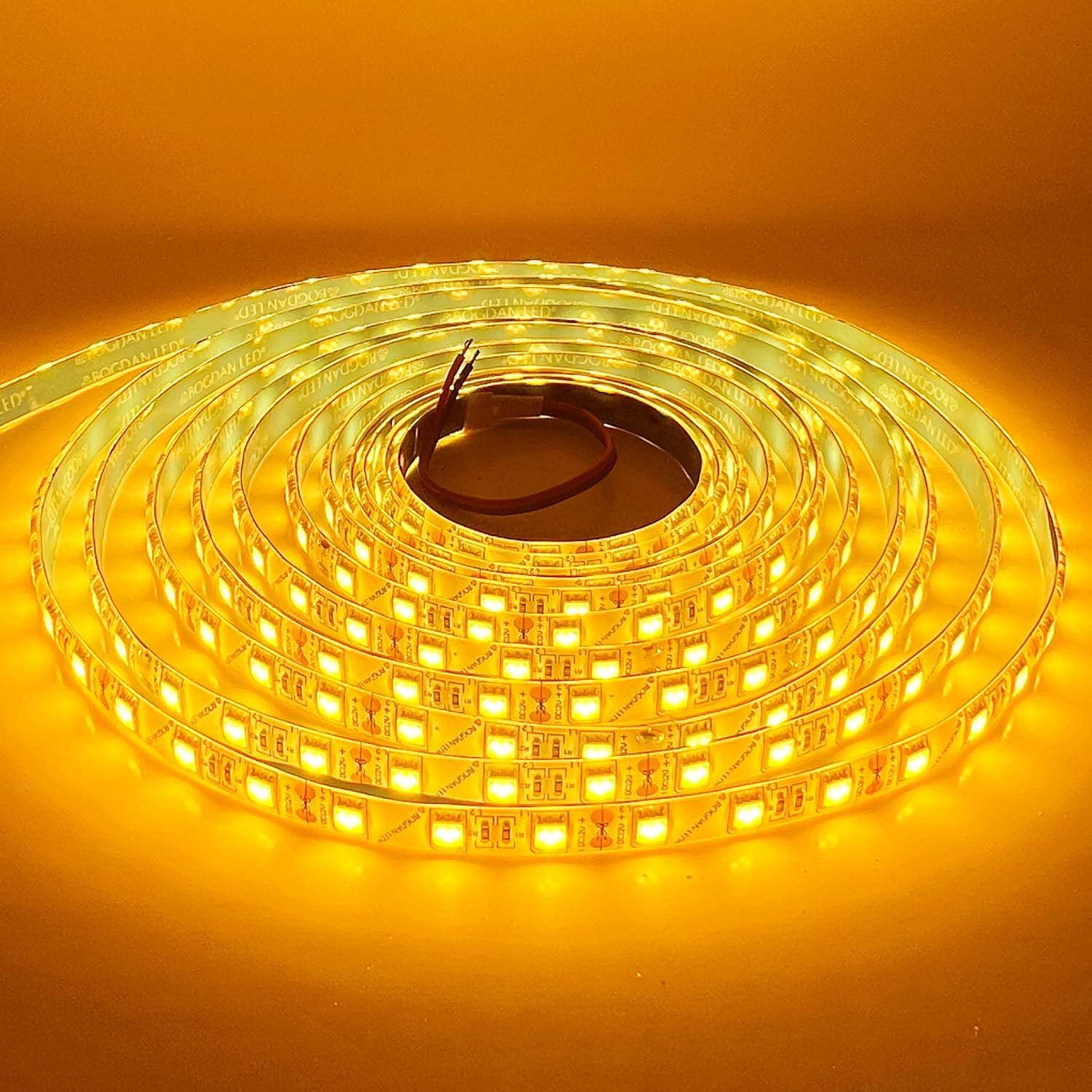 LED STRIP K-AA5050-YELLOW DC-12V IP65 BOGDAN LED