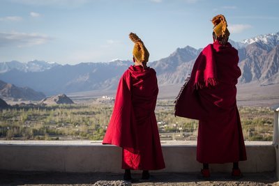 Two Buddhist Monks