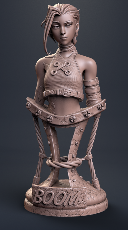 JINX ( 4 busts ) - STL Files