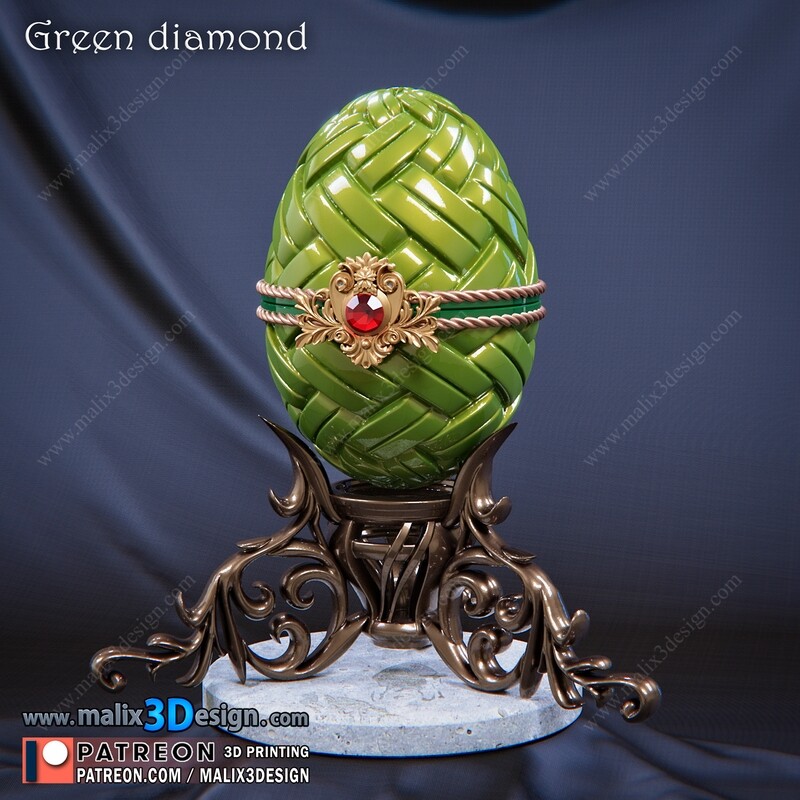 Fabergé ( pack 3 ) - STL Files